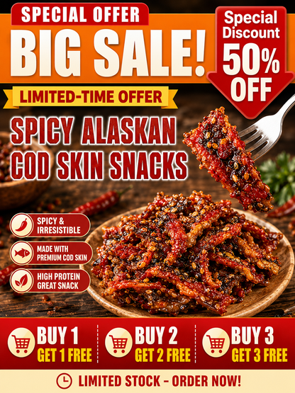 Spicy Cod Skin - A Great Fitness Partner-MHW